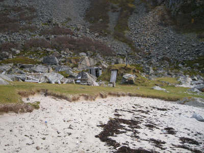  23. Øyra på Ringvassøya, også kalt Gammen, mye brukt av THPK (Tromsø Havpadleklubb).